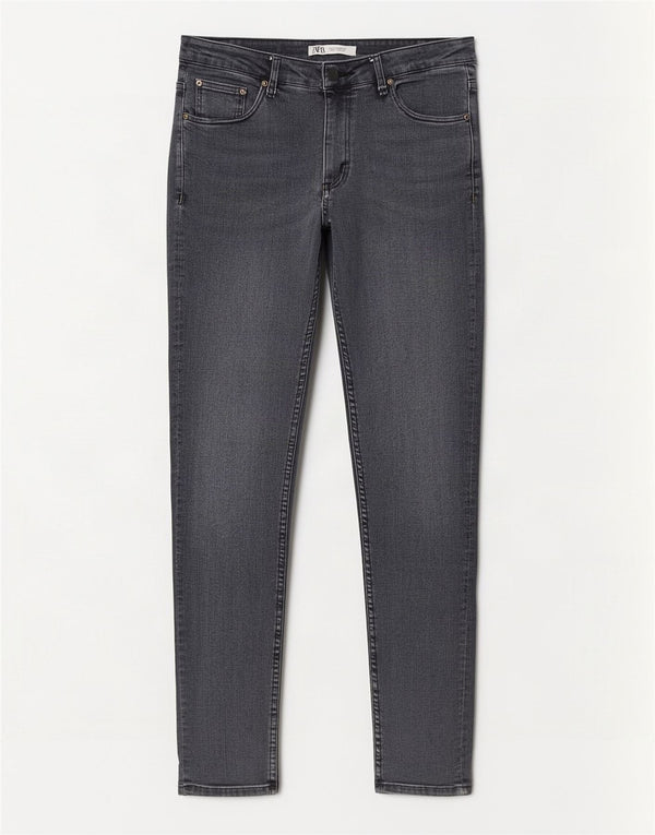 Zara Vaqueros pitillo para hombre EU 46 XL W36 L28 Gris