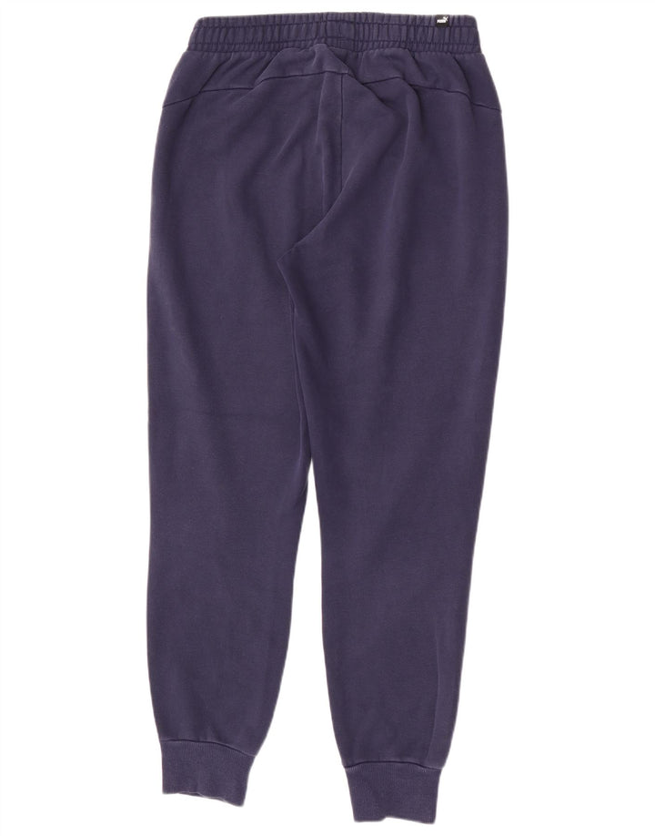 Pantalones De Chándal Puma Hombre Joggers Medium Azul Marino Algodón