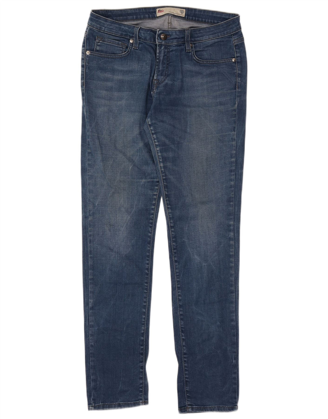 Roy Rogers - Vaqueros ajustados para mujer IT 47 grande W33 L32 algodón azul