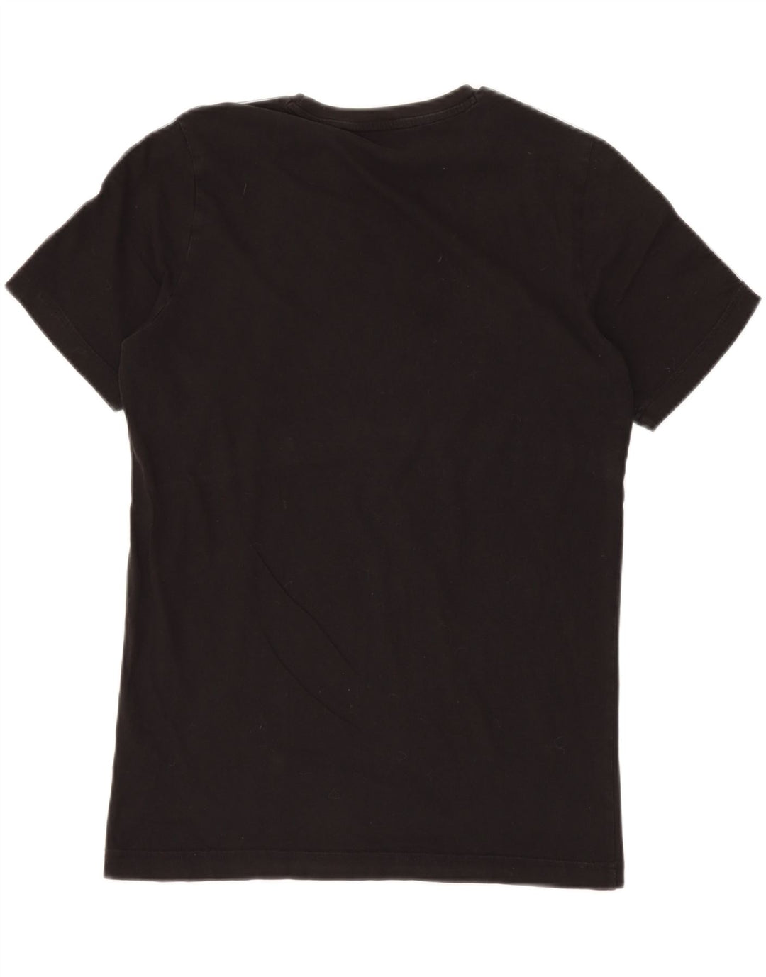 PUMA Camiseta gráfica para hombre Top mediano de algodón negro