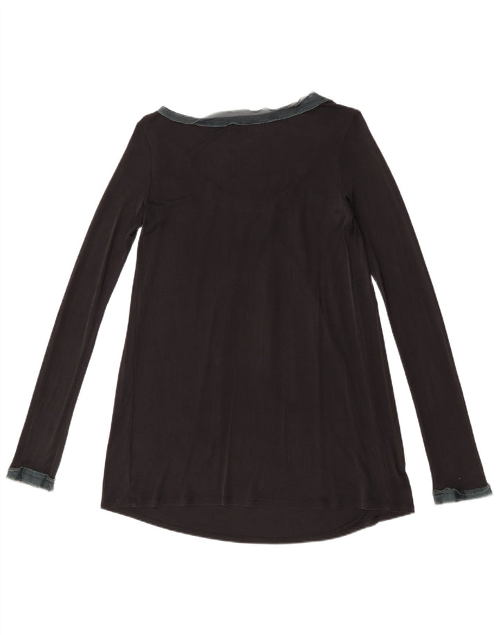 Max & Co. Top para mujer de manga larga UK 42 Mediano Negro