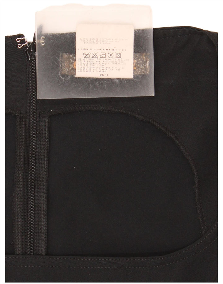 Vestido tubo sin mangas para mujer GF Ferre IT 44 Poliéster negro mediano
