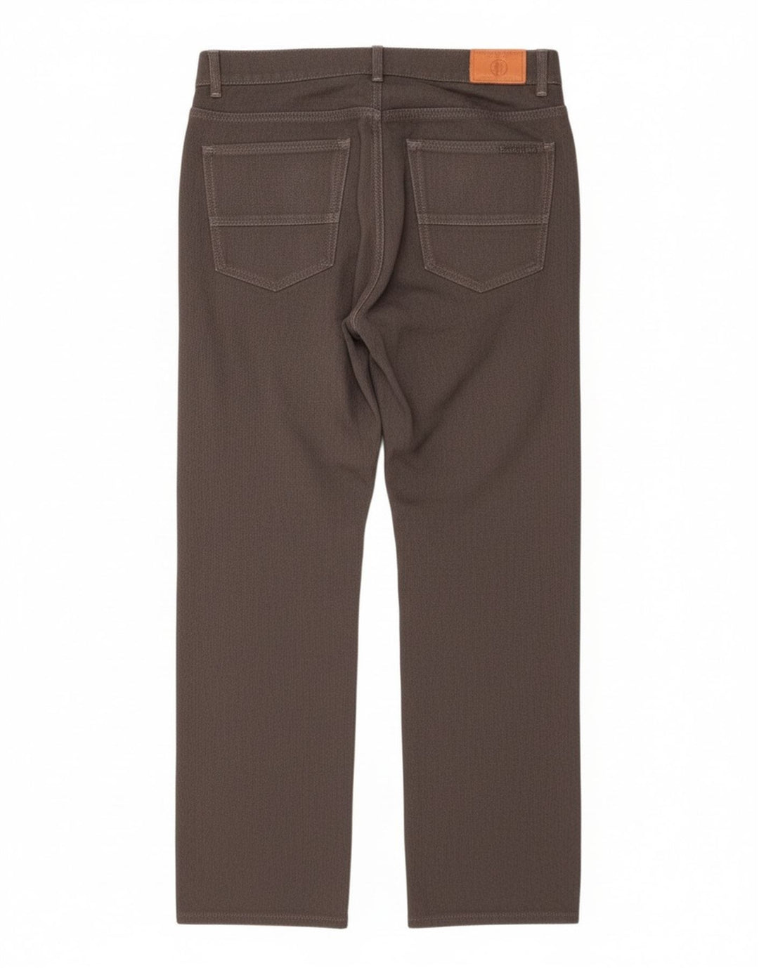 Pantalón Casual Mujer Trussardi Recto W33 L29 Poliéster Gris