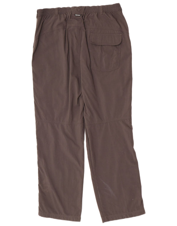 Rohan - Pantalón cargo recto para hombre, talla grande, W34 L30, poliamida gris