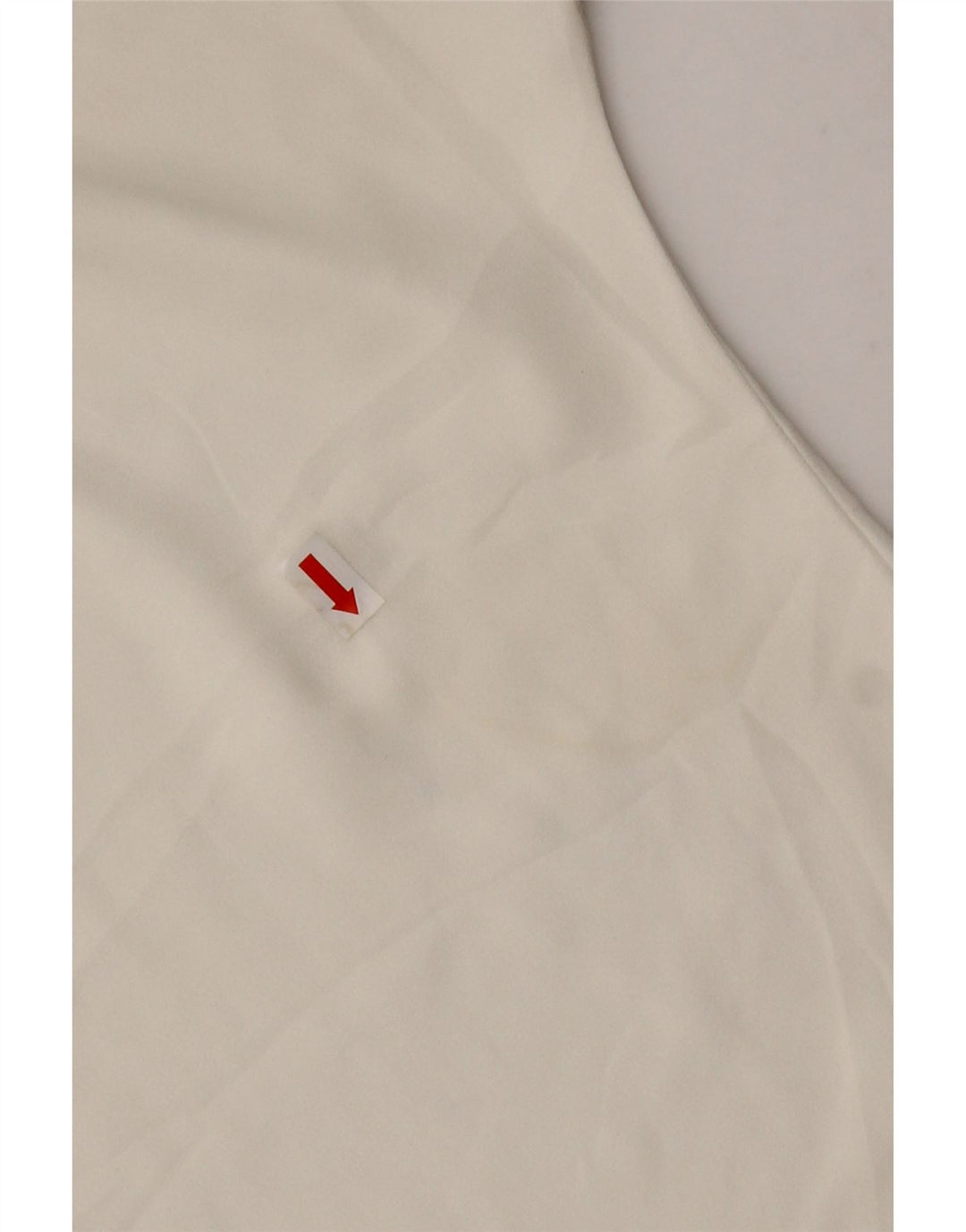 TRUSSARDI Womens Blouse Top IT 40 Small White Polyester Vintage Trussardi and Second-Hand Trussardi from Messina Hembry 
