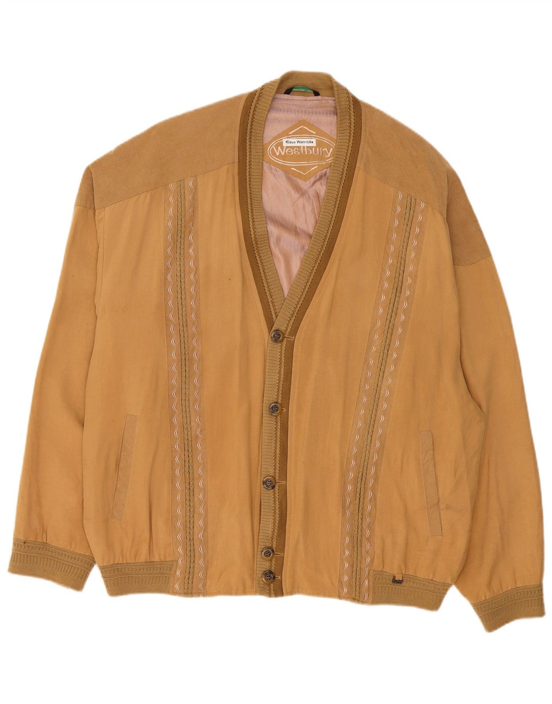WESTBURY Chaqueta bomber para hombre UK 44 2XL Beige