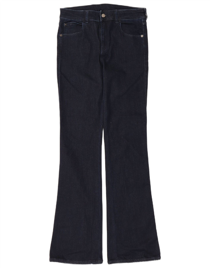 Vaqueros Acampanados Mujer Emporio Armani W30 L32 Azul Marino