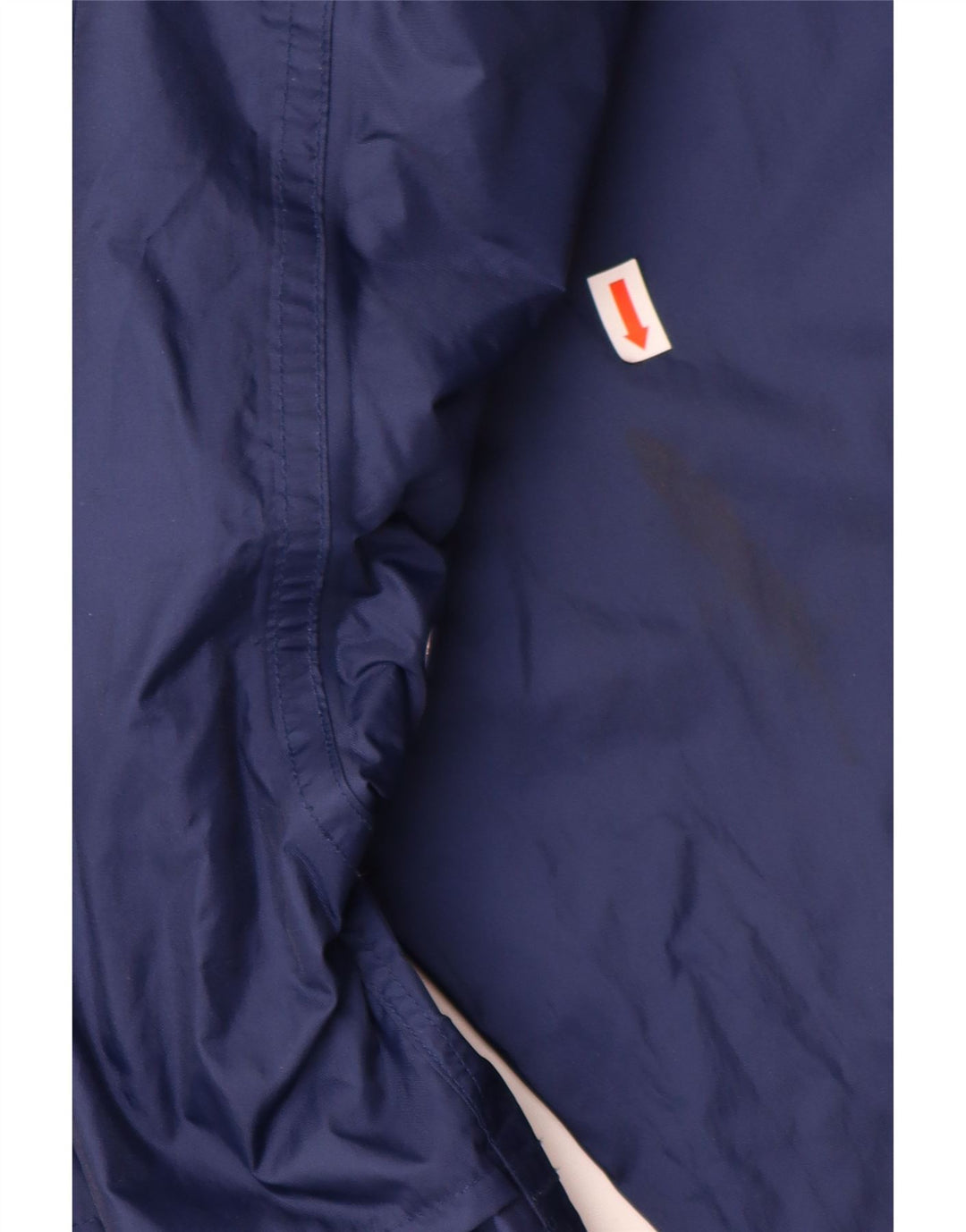 ADIDAS Chaqueta impermeable gráfica para hombre UK 40/42 Medium Azul marino Poliamida