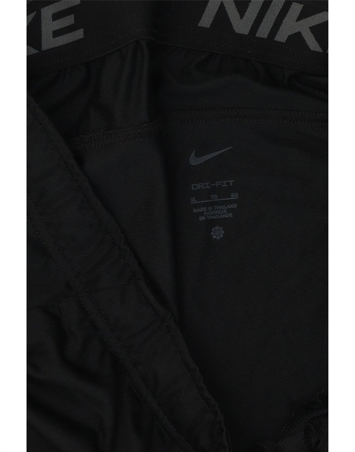 Nike Dri Fit - Pantalones cortos deportivos para hombre, talla XL, color negro
