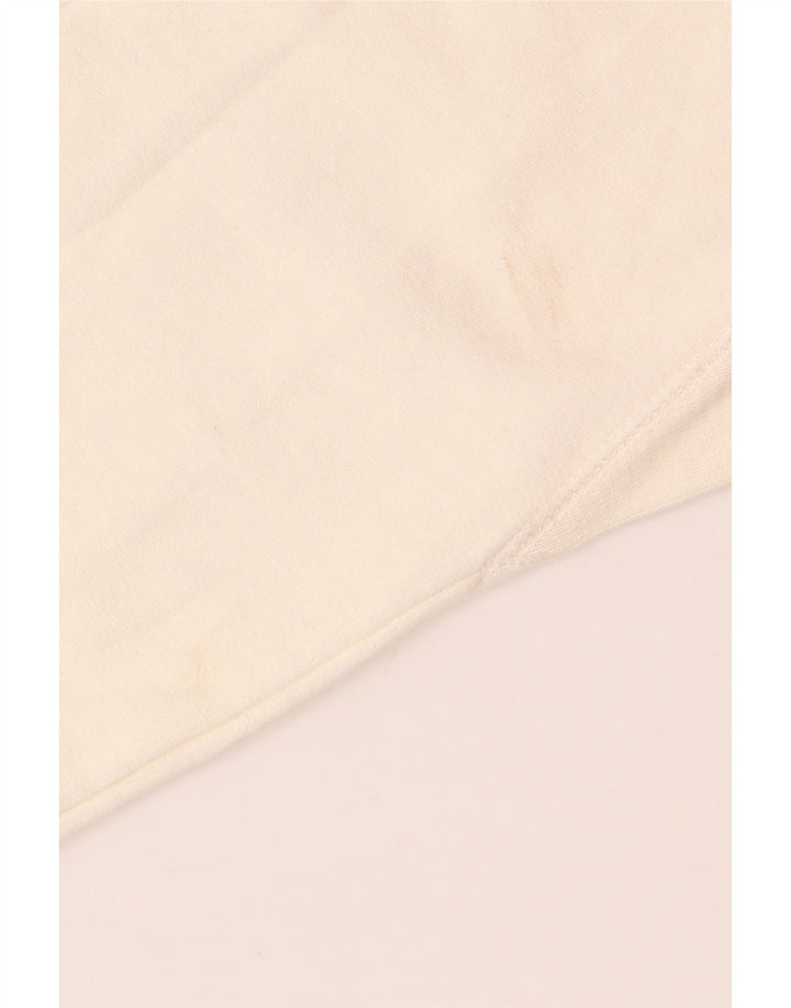 Jack Wills Hombre Sudadera Gráfica Jumper Medium Off White Algodón