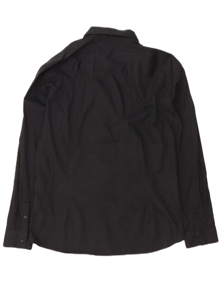 Camisa Jack & Jones Hombre 2XL Algodón Negro