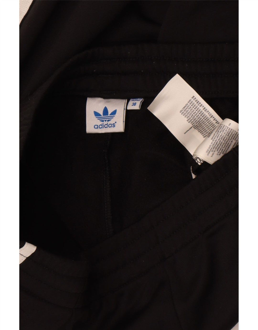 Adidas Pantalones de chándal para mujer EU 38 Mediano Negro Poliéster