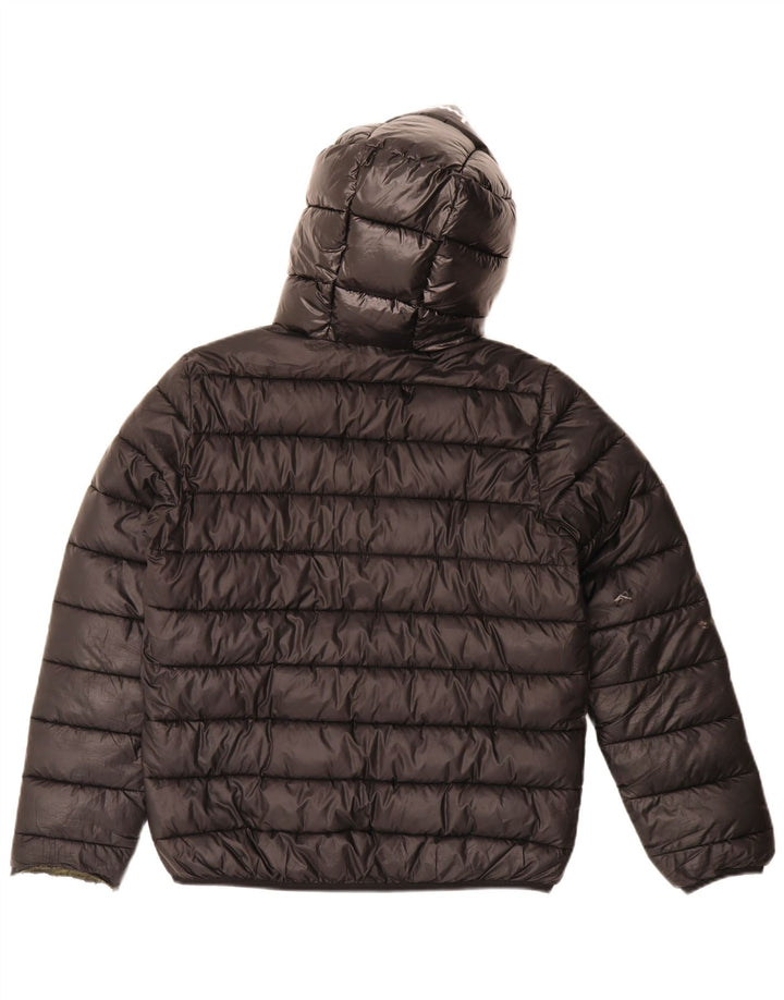 Champion Chaqueta acolchada con capucha para niños 13-14 años XL Negro