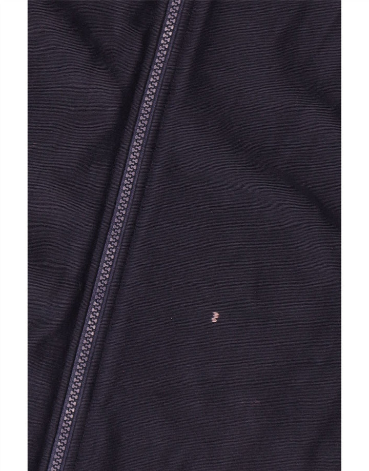 Marks & Spencer Chaqueta Bomber para Mujer UK 46 Grande Algodón Azul Marino