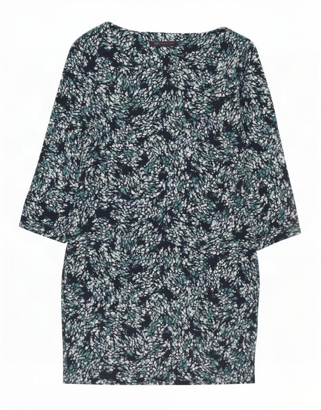 Marks & Spencer Vestido básico para mujer UK 42 Mediano Azul marino manchado