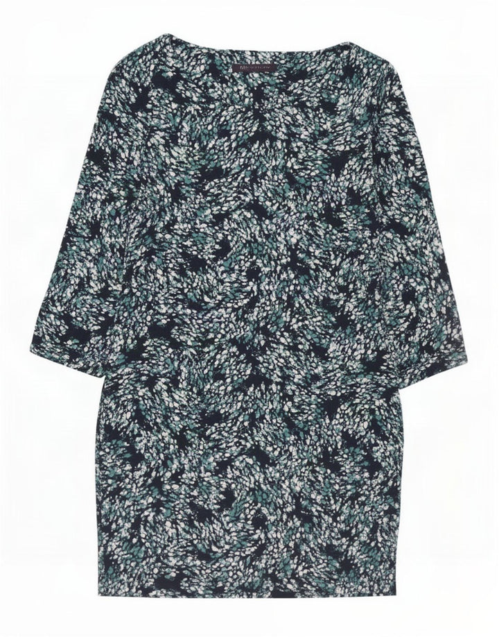 Marks & Spencer Vestido básico para mujer UK 42 Mediano Azul marino manchado