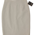 VINTAGE Womens Pencil Skirt IT 46 Large W28 Grey Polyester | Vintage Vintage | Thrift | Second-Hand Vintage | Used Clothing | Messina Hembry 