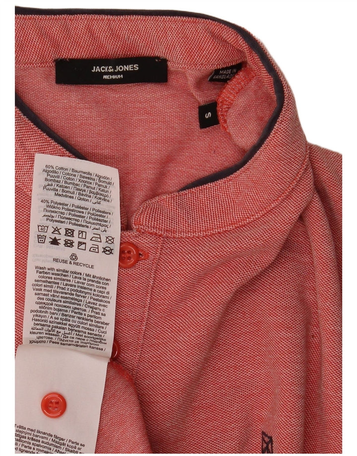 Polo Jack & Jones Hombre Small Rojo Algodón