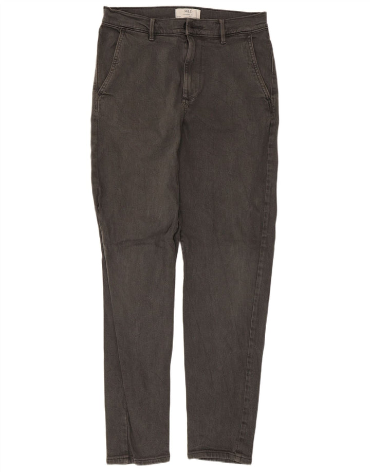 Marks & Spencer Vaqueros cónicos para hombre W30 L33 Algodón gris