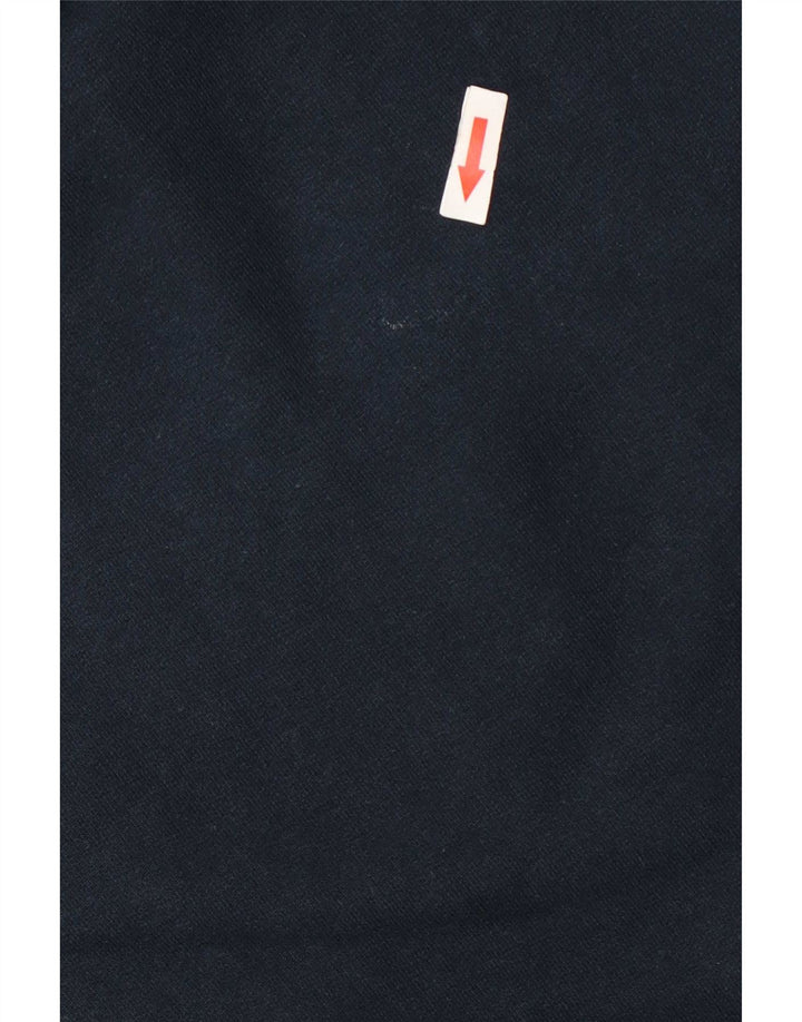 North Sails Hombre Sudadera Con Cremallera Y Cuello Jumper XL Azul Marino Algodón