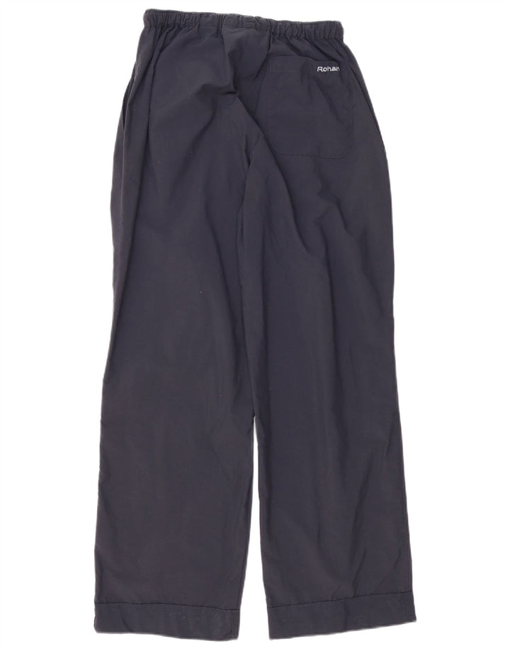 Rohan Mujer Senderismo Chándal Pantalones UK 8 Small Azul Marino Poliéster