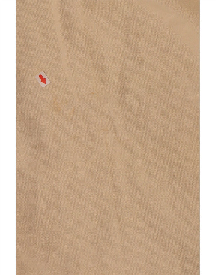 MASSIMO DUTTI Pantalón chino recto para mujer EU 42 Large W32 L33 Beige