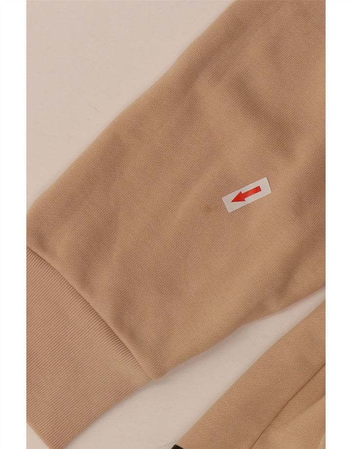 Adidas - Sudadera extragrande con gráfico para mujer, talla 12/14, color beige mediano