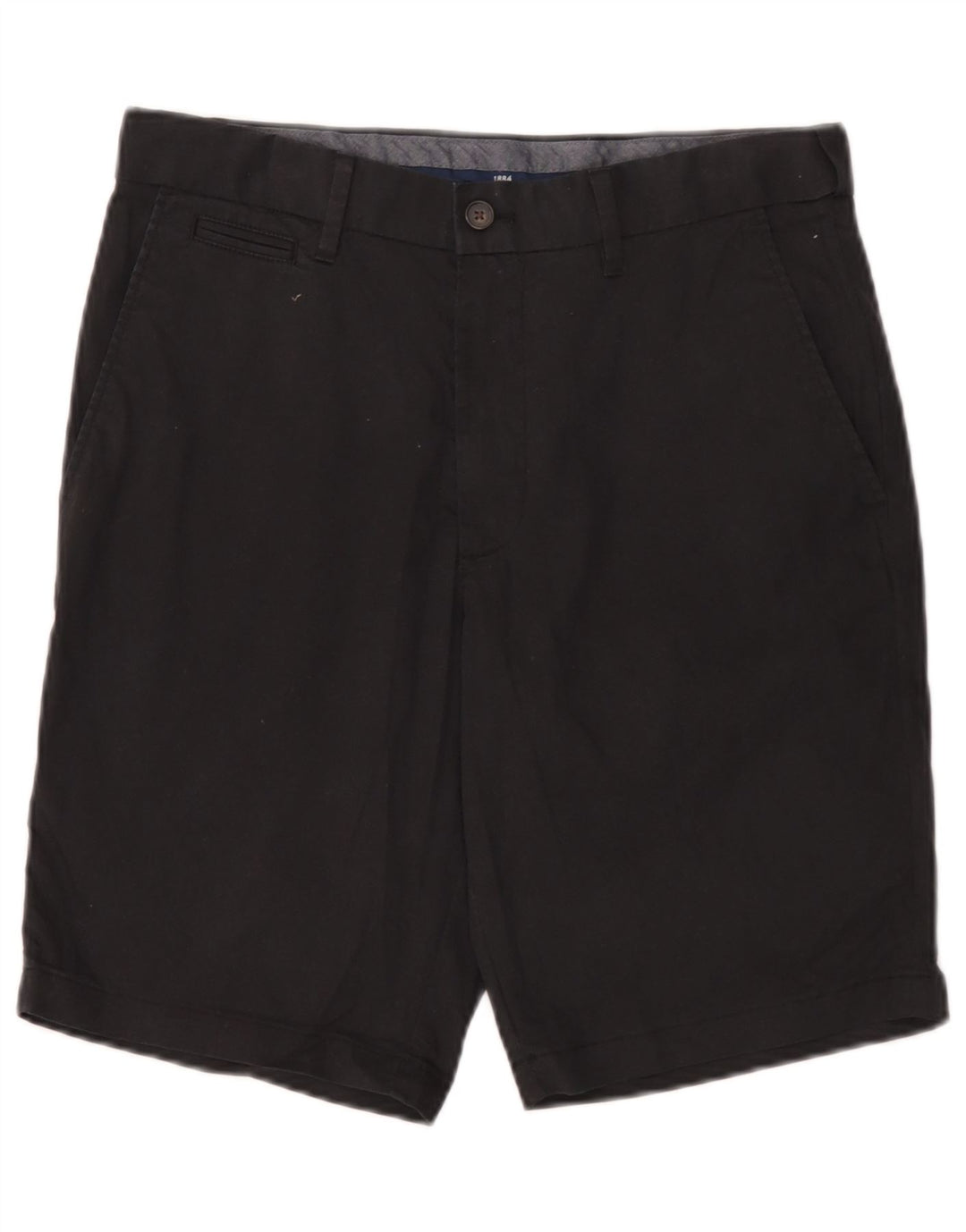 Marks & Spencer Pantalones cortos chinos para hombre W30 Algodón negro mediano