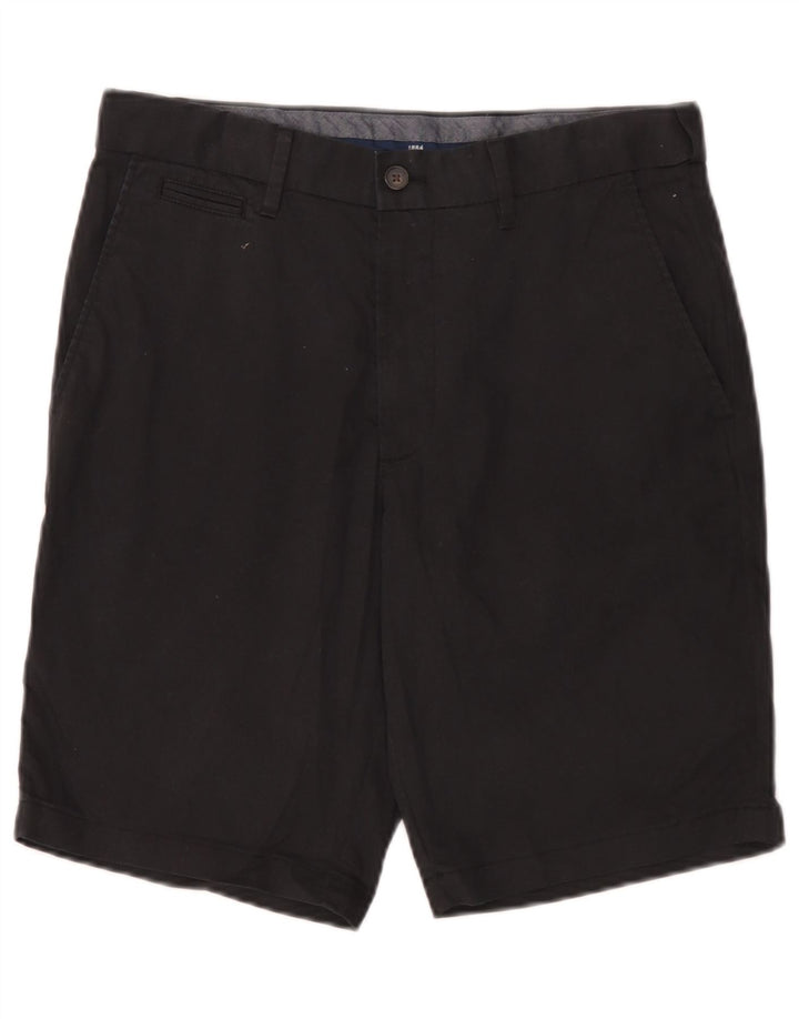 Marks & Spencer Pantalones cortos chinos para hombre W30 Algodón negro mediano