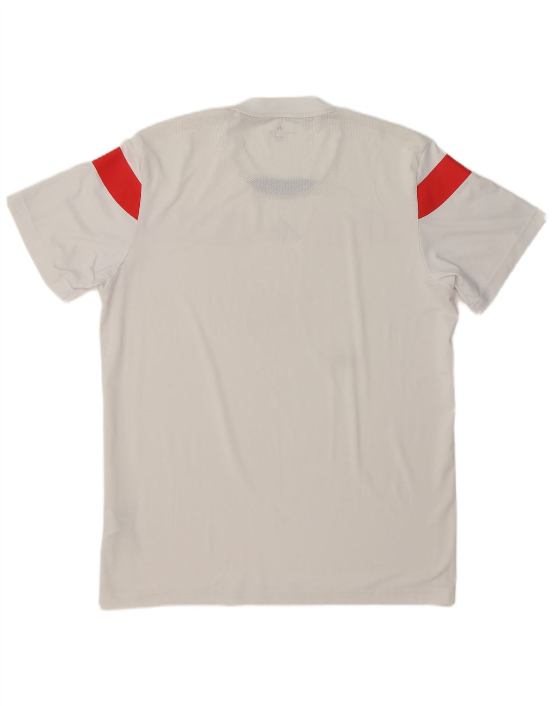 Adidas Hombre Climacool Graphic Camiseta Top Grande Blanco Colorblock Poliéster