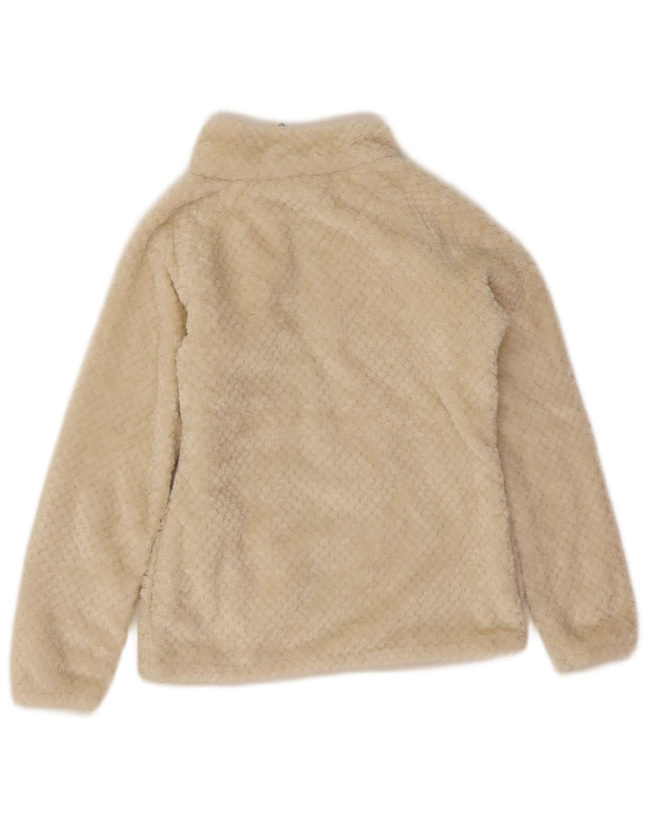 Columbia Chaqueta Polar para Niñas 14-15 Años Grande Blanco Roto Poliéster