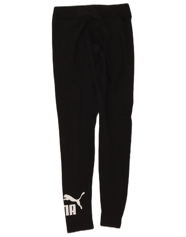 Puma Leggings gráficos para mujer UK 10 Small Black Sports