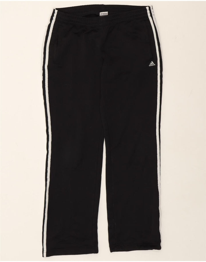 Adidas Pantalones de Chándal para Mujer UK 12/14 Mediano Negro Poliéster