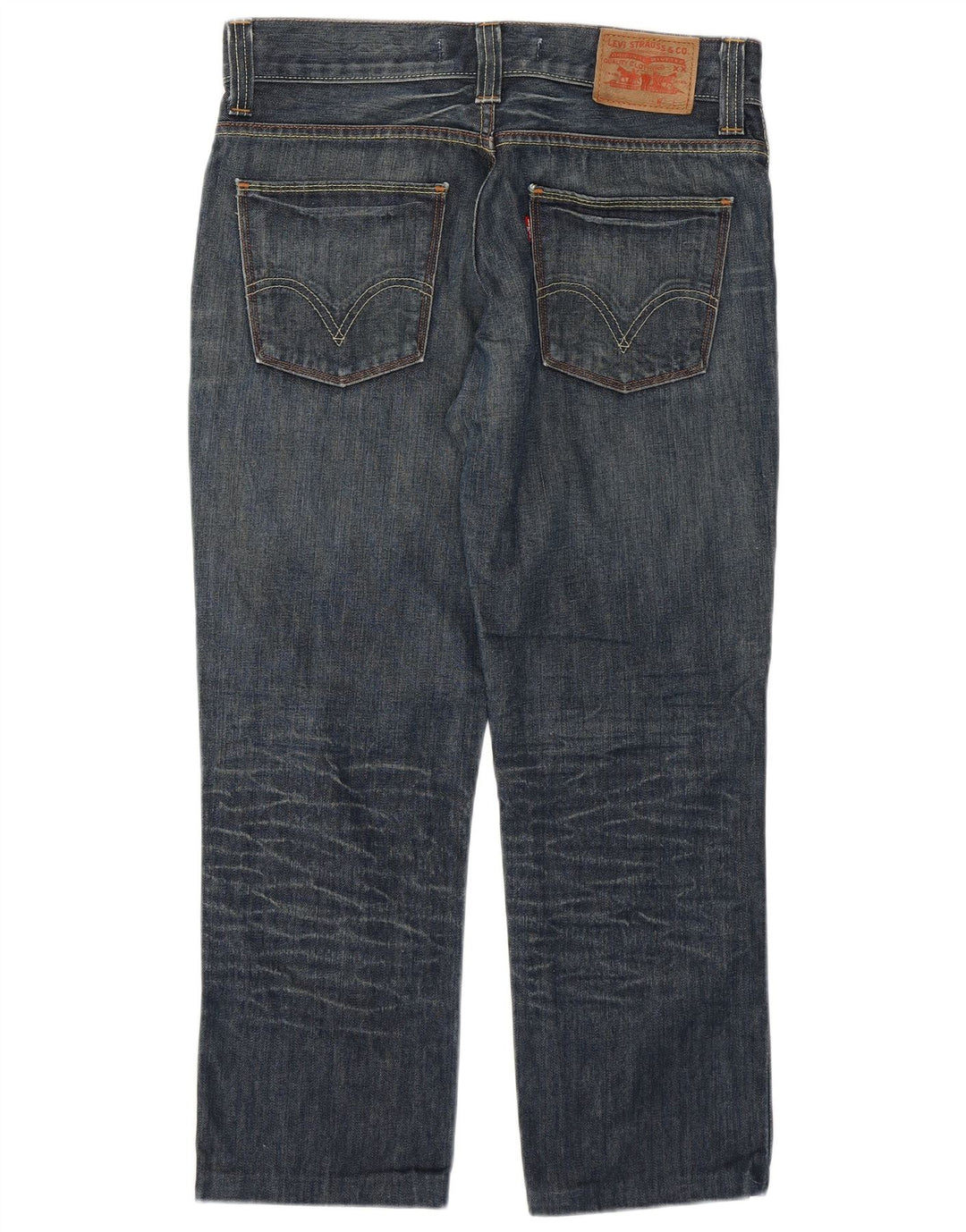 LEVI'S Vaqueros ajustados recortados 511 para hombre W34 L25 Algodón azul
