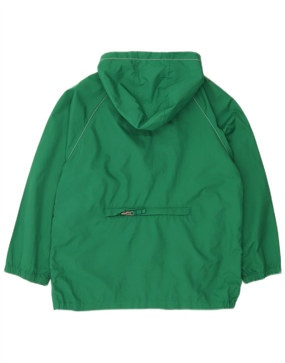 Gap Chaqueta impermeable con capucha para niños 10-11 años Grande Poliéster verde