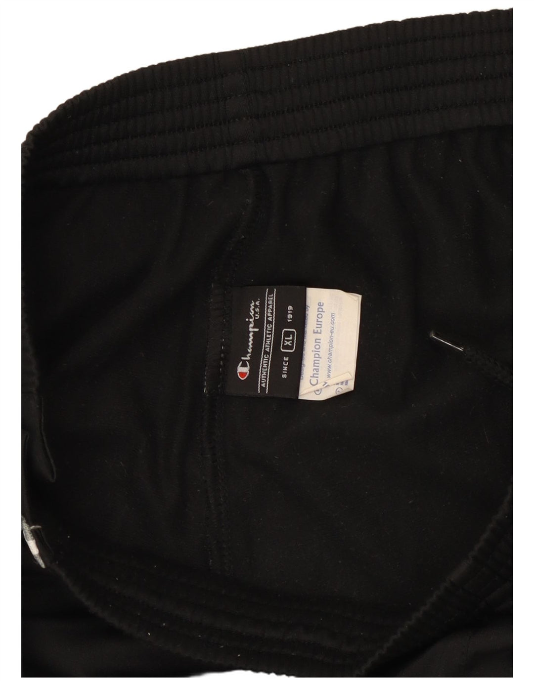 Champion Pantalón De Chándal Hombre XL Negro Poliéster