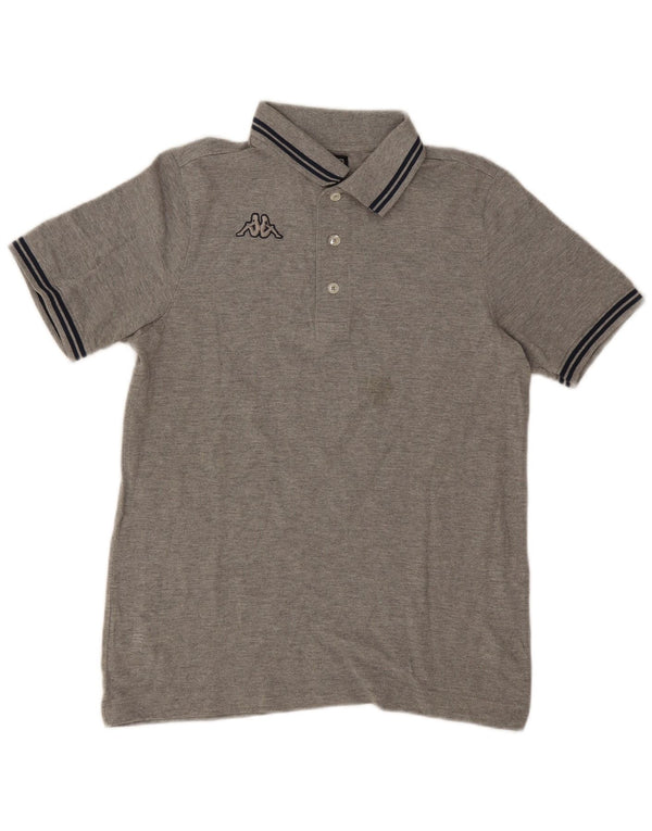 Polo Kappa Hombre XS Gris Algodón