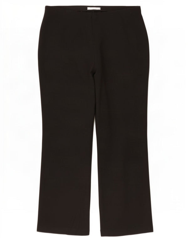 Marks & Spencer Pantalones Casuales Rectos para Mujer W38 L31 Negro