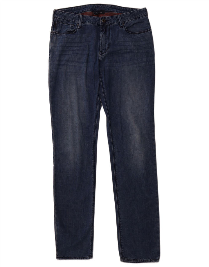 ARMANI Vaqueros Slim Mujer W31 L34 Algodón Azul