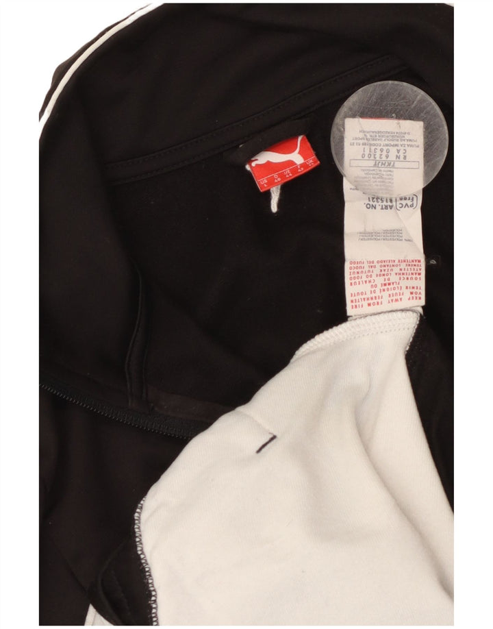 Puma - Chaqueta de chándal para mujer, talla 40, talla grande, color negro, poliéster