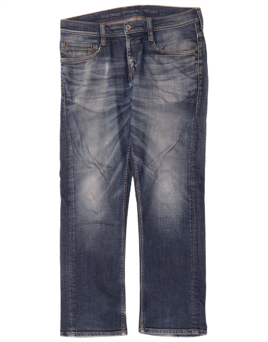 Mustang Vaqueros Rectos Hombre W32 L30 Algodón Azul
