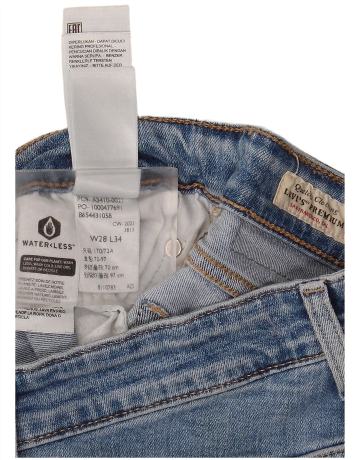Vaqueros Levi's Mujer 726 Acampanados W28 L34 Algodón Azul