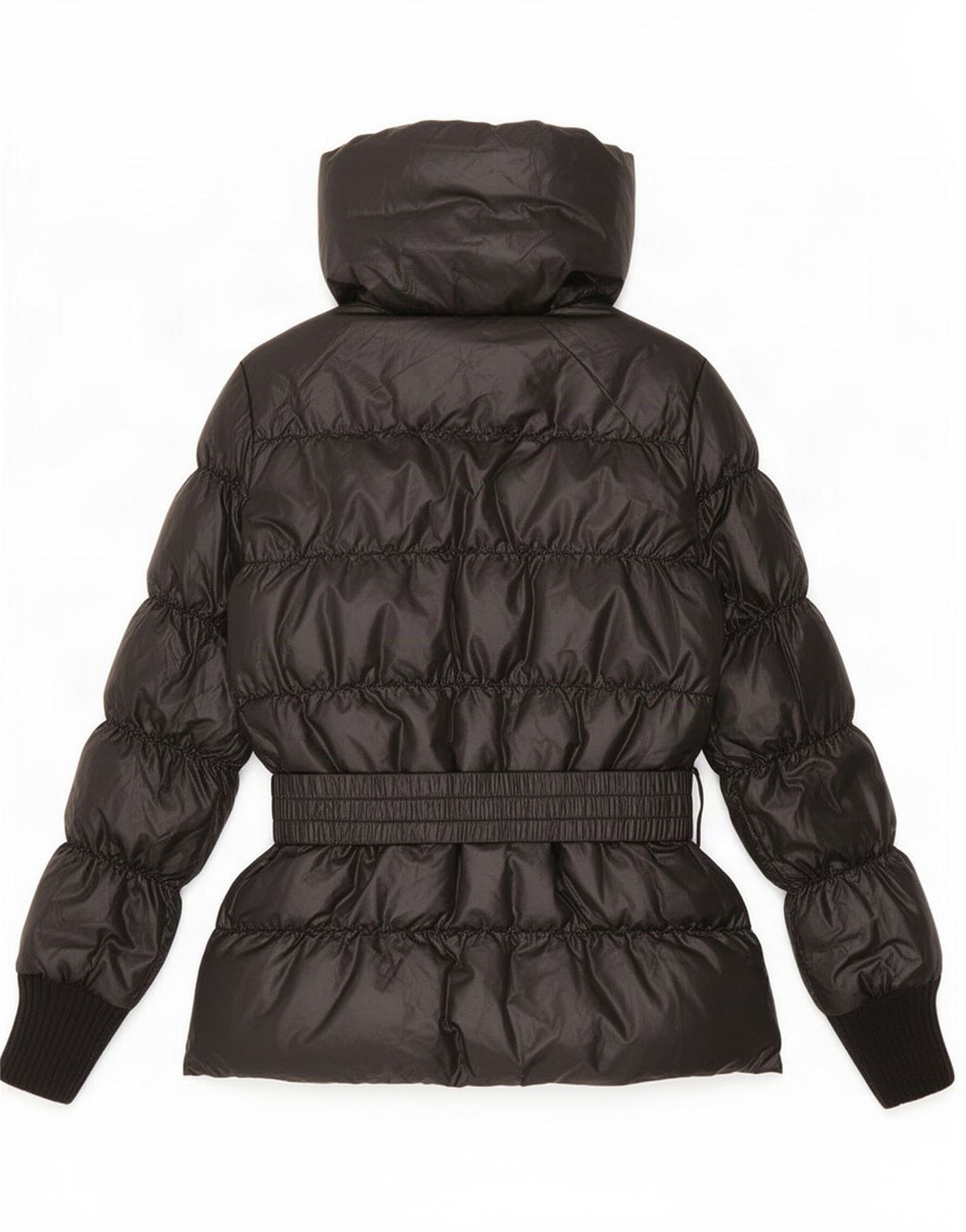 Chaqueta acolchada para mujer Sisley IT 40 Small Black Poliéster