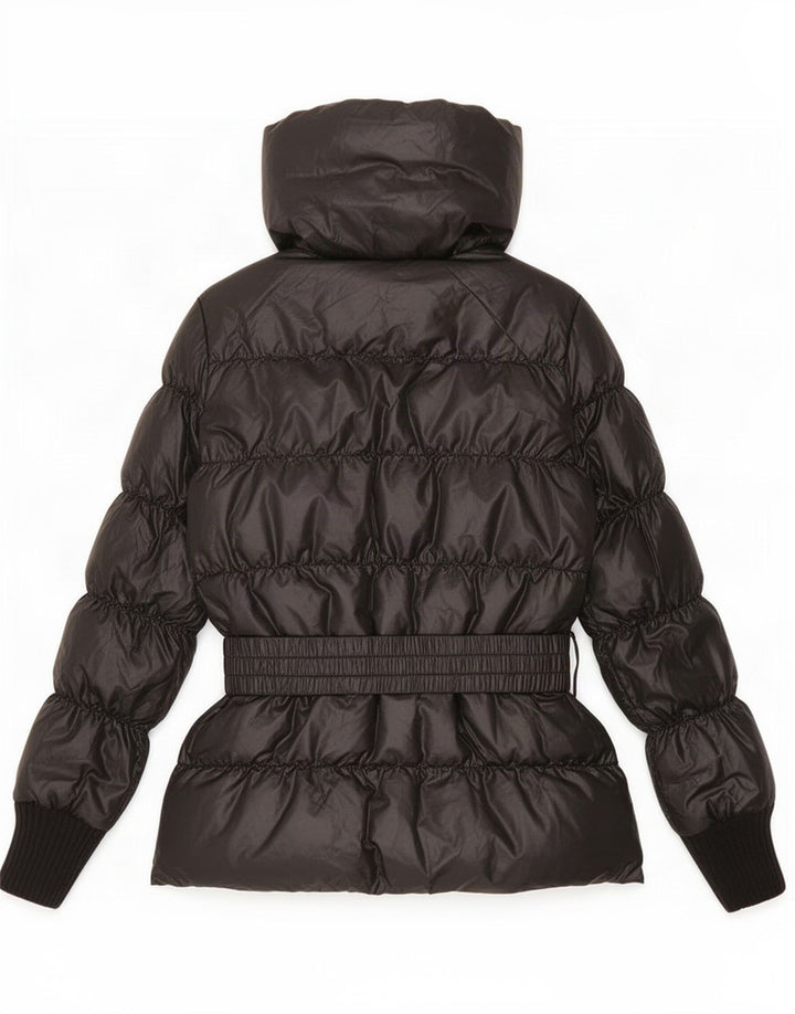 Chaqueta acolchada para mujer Sisley IT 40 Small Black Poliéster