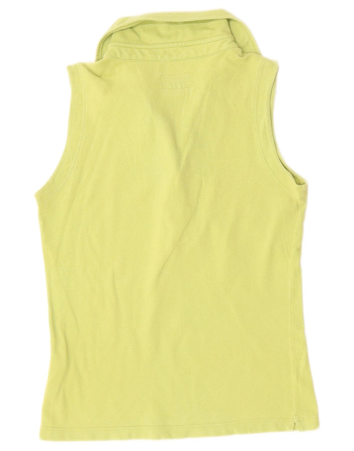 MARLBORO CLASSICS Polo sin mangas para mujer UK 44 Grande Algodón verde