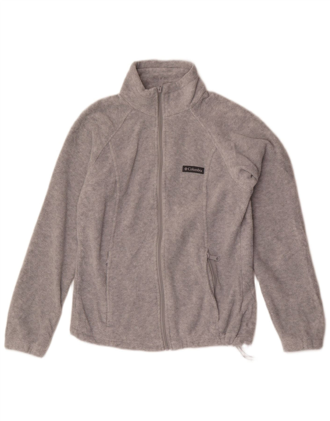 Columbia Chaqueta polar para mujer UK 44 Poliéster gris medio
