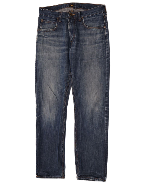 Lee Vaqueros Rectos Blake para Hombre W31 L32 Algodón Azul