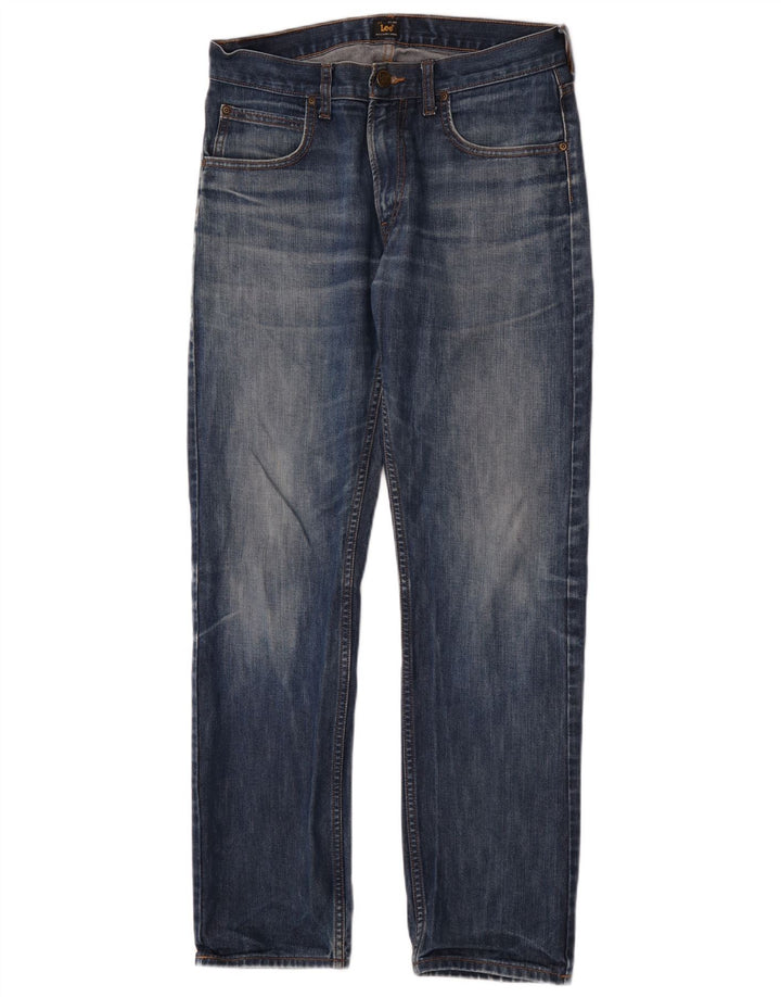 Lee Vaqueros Rectos Blake para Hombre W31 L32 Algodón Azul