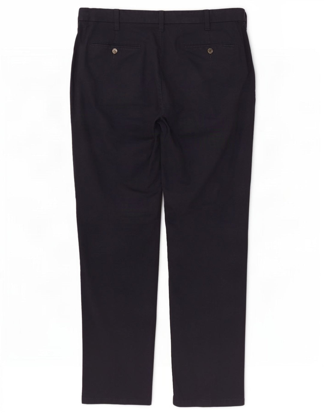 Marks & Spencer Pantalones chinos regulares para hombre W38 L31 Algodón azul marino