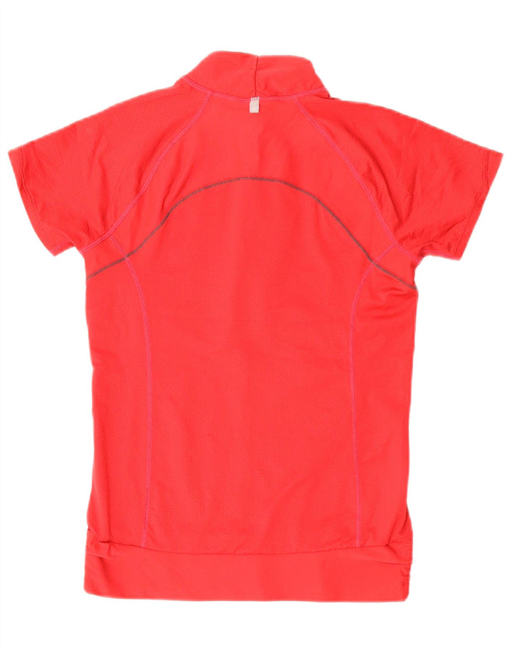 Nike Fit Dry - Chándal de manga corta para mujer, talla S, color rojo